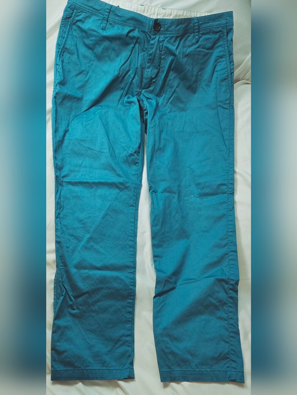 Armani Exchange Teal Blue Men's Chinos Size 32